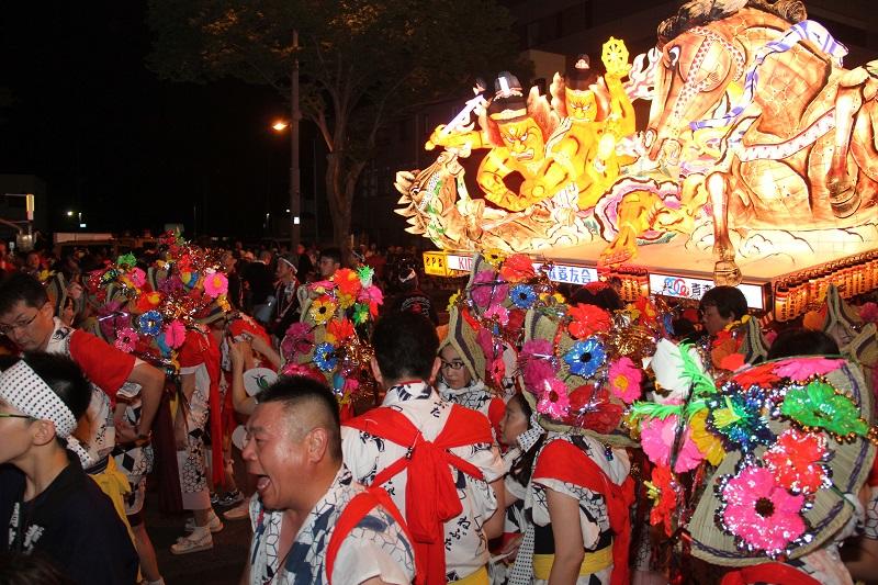 「七戸立」 青森ねぶた祭に出陣！